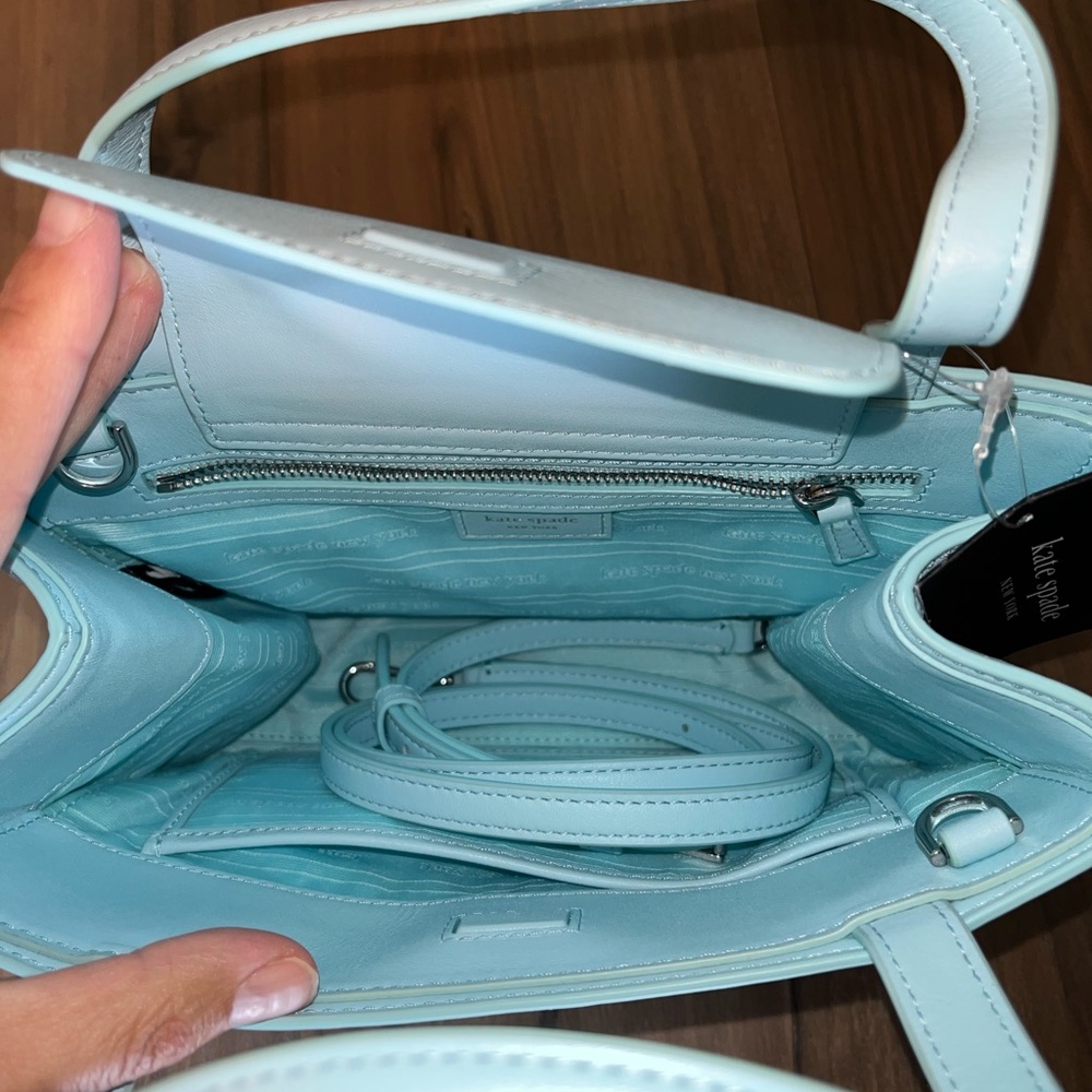 ✨ 💙 Kate Spade New York Sequin Ombre Top Handle Bag – NWT 💙 ✨ - Picture 6 of 9